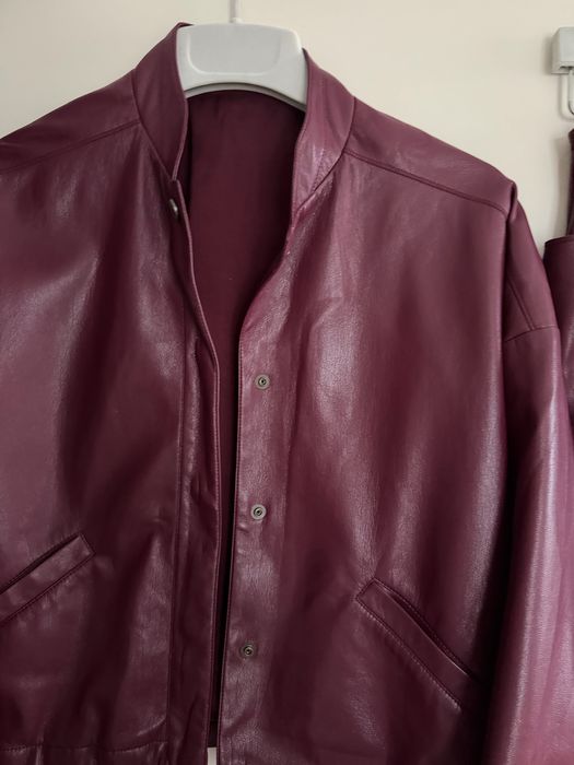 Костюм the Coat бургідні еко шкіра