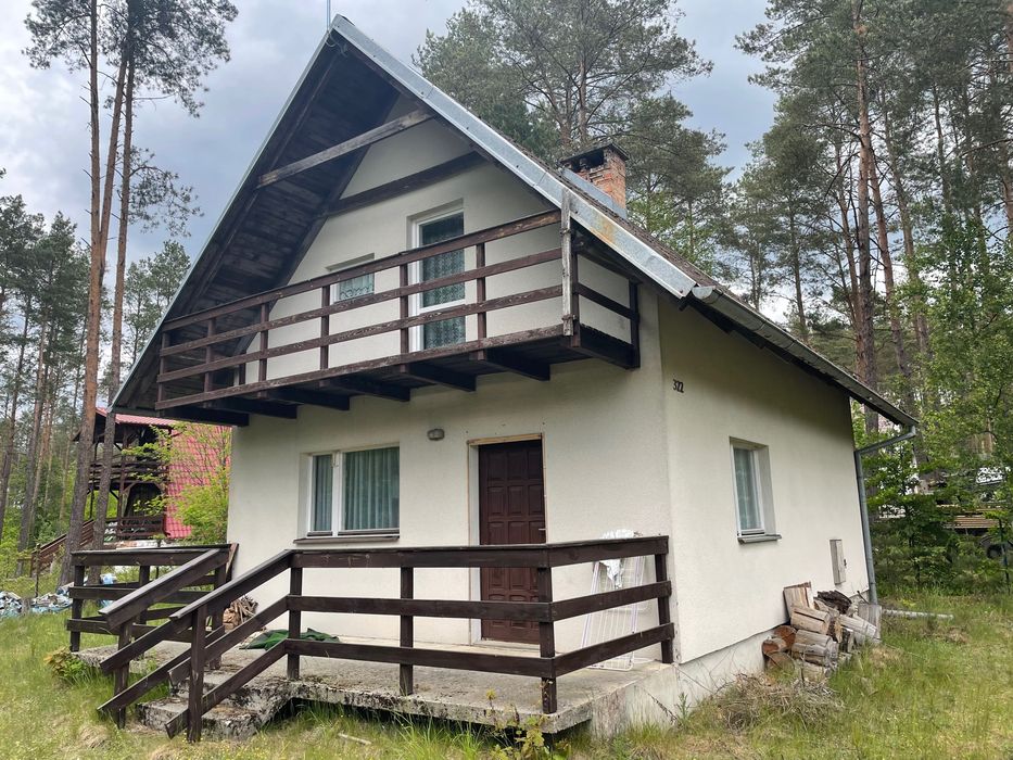 Domek letniskowy nad jeziorem Sudomie