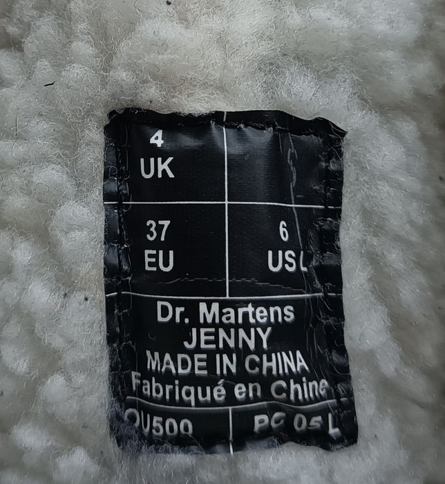 Buty Kozaki Dr. Martens Jenny Ocieplane Skórzane Zimowe r. 37