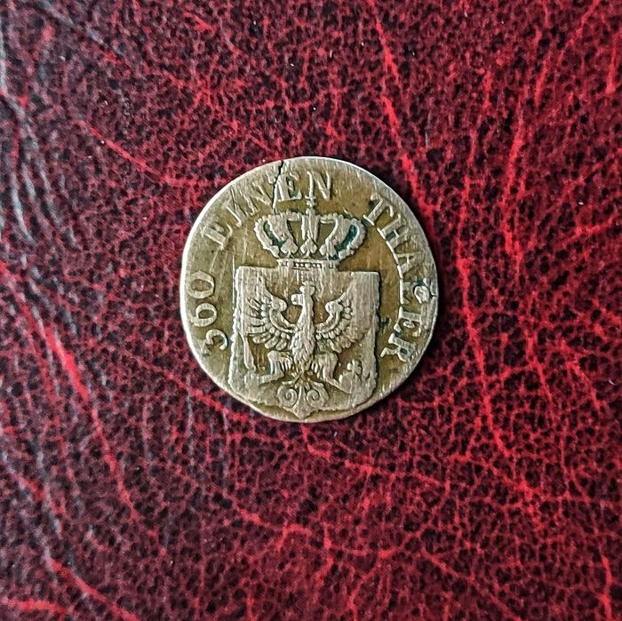 1 Pfenning 1825 A 360 Einen Thaler - Prusy