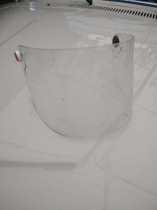 Экран пластиковый мото шлема ссср