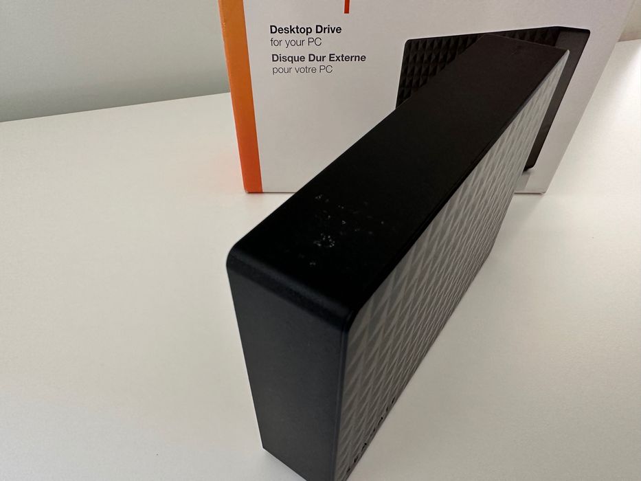 Disco Externo Seagate Expansion 6TB Caixa e Acessórios