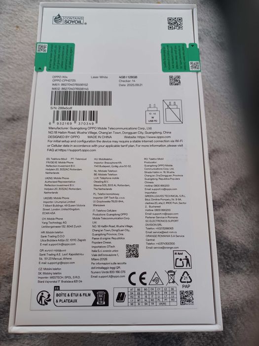 Oppo a5x 4/128GB