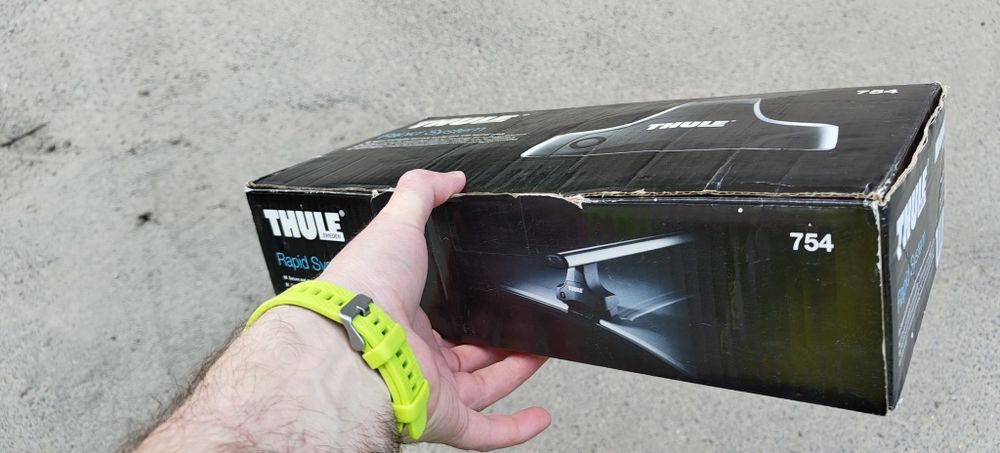 Thule 754 опори для гладкого даху