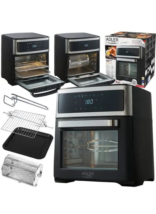 Аерофритюрниця мультипіч 8в1 Adler AD 6309 2500 Вт