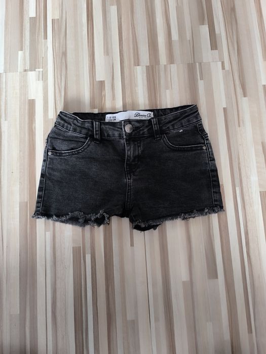 Spodenki jeansowe czarne szare Denim Co 128