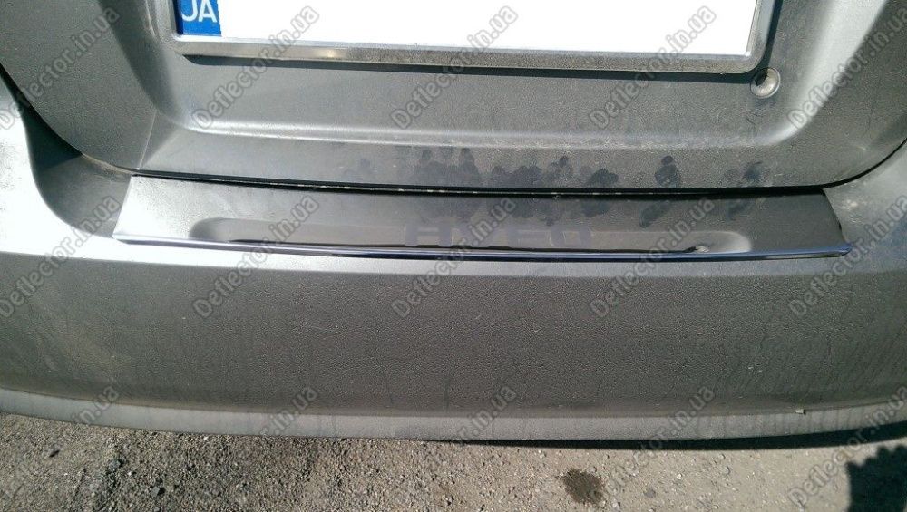 Накладка на пороги/ задний бампер АВЕО (Aveo) T250 SD. нерж.Турция