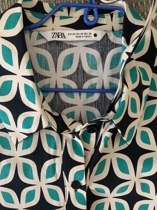 Сукня-сорочка Zara XS/34 (платье-рубашка)