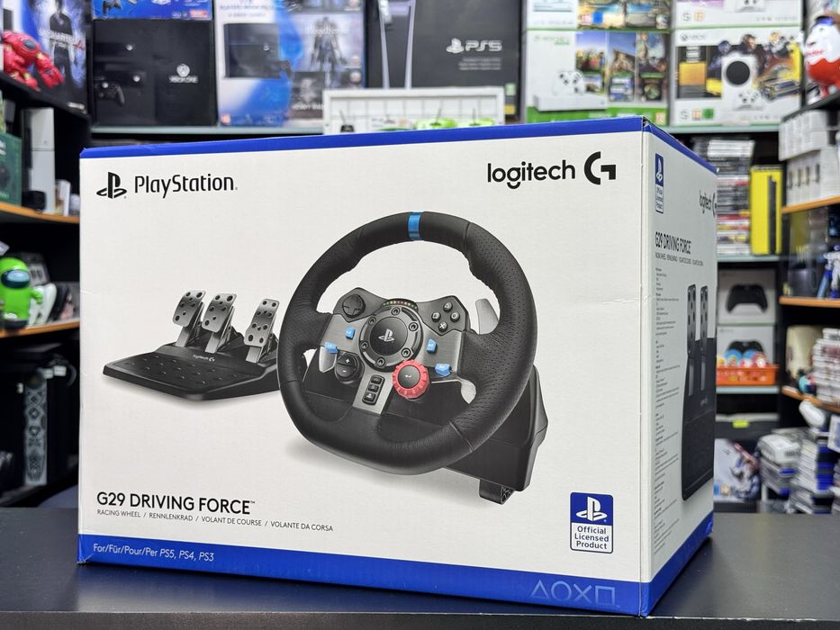 Logitech G29 Driving Force PS3/PS4/PS5/PC