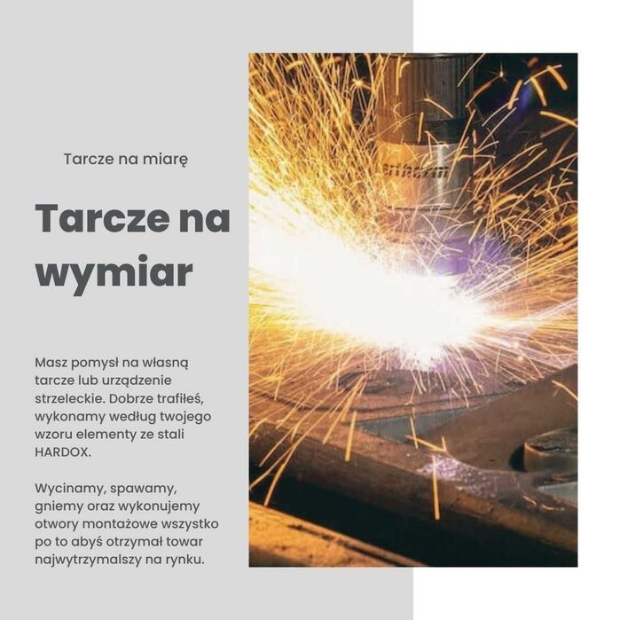 Stojak hak na tarcze strzeleckie 150cm składany HARDOX 550