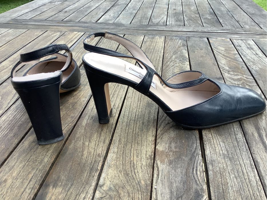 Sapatos de senhora azuis