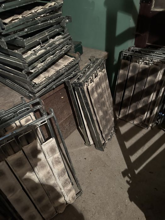 Tabuleiros de panificacao em inox