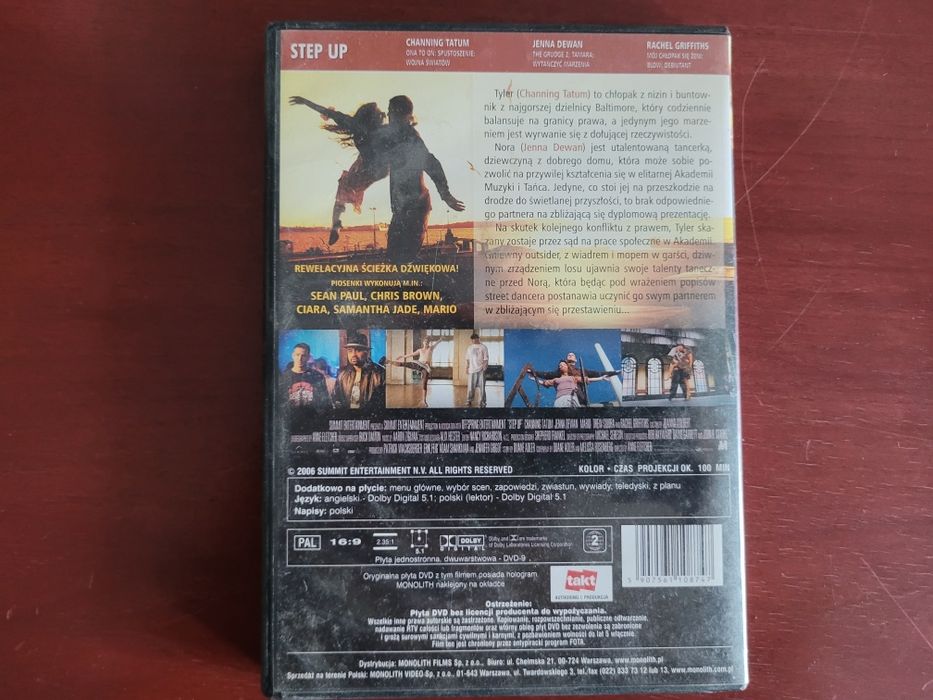 Kultowy film - Step Up - Taniec Zmysłów
