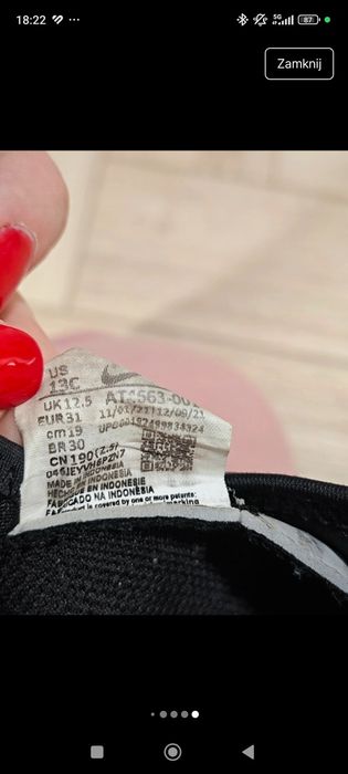 Buty Nike flex runner 31