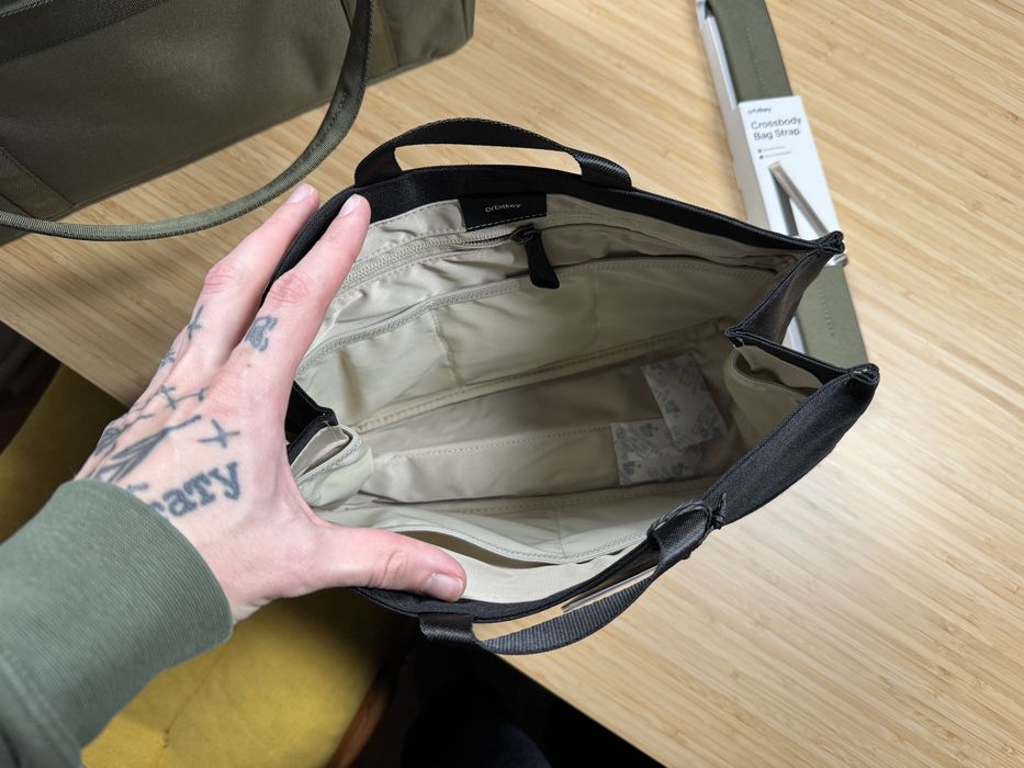 Torba Orbitkey Daily Tote 16L + Essentials Bag Insert