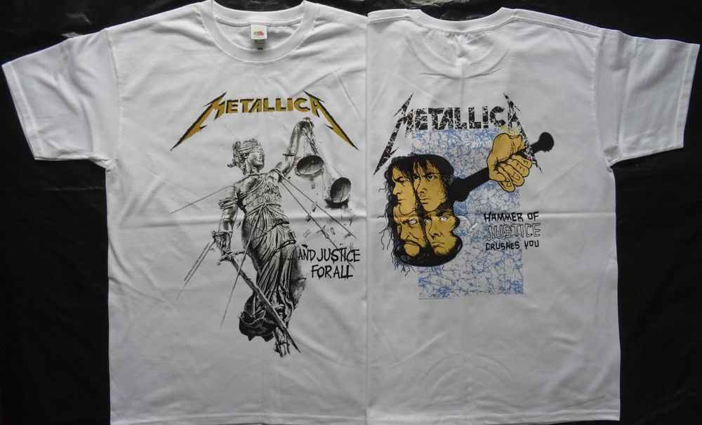 Koszulka Metallica And Justice for All Rozmiar M, XL Official Oryginał