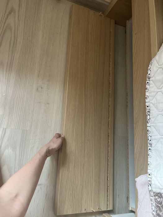 Łóżko Ikea Malm z 2 szufladami