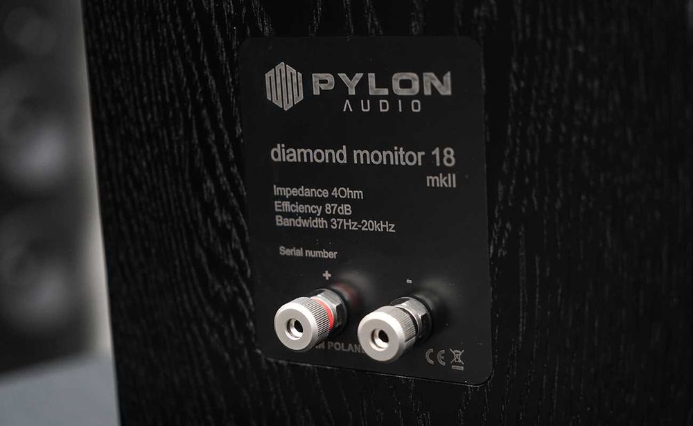 Pozwrotowe Kolumny Podstawkowe – Pylon Diamond monitor 18 mkII Czarne