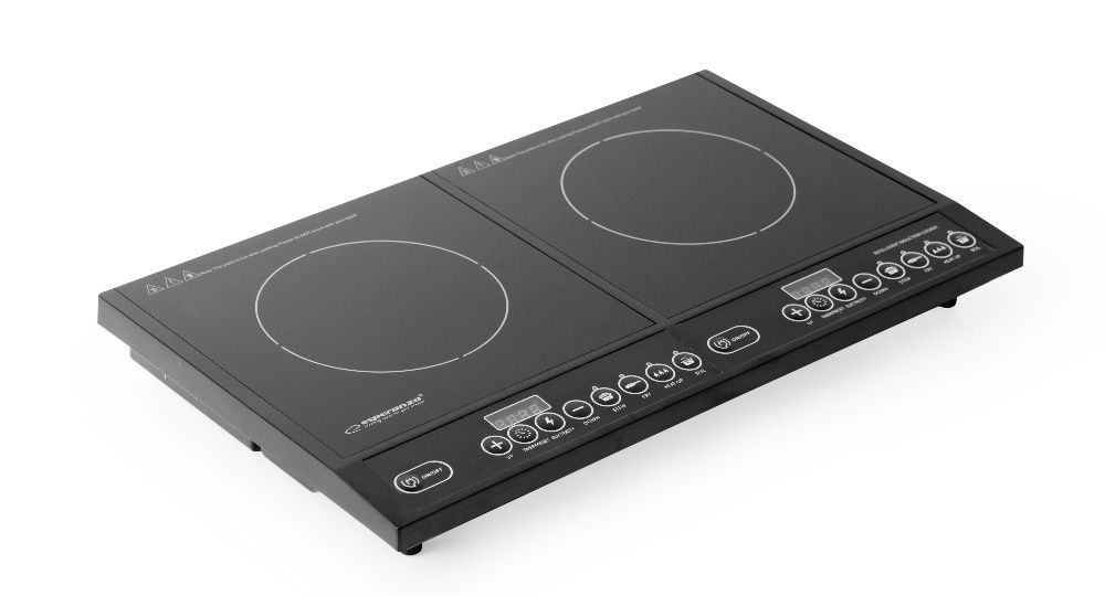 Kuchenka INDUKCYJNA PŁYTA 2-PALNIKOWA 4000W wolnostojąca
