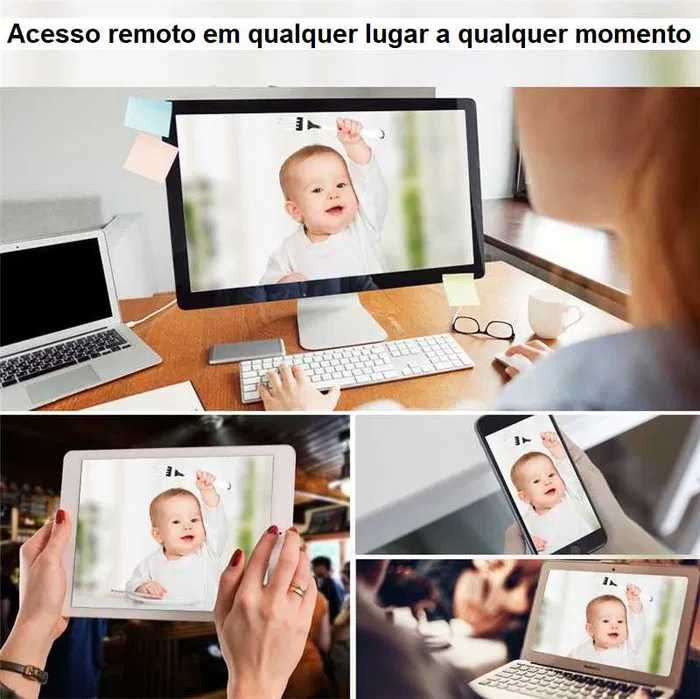 (NOVO) Kit 4/8 Câmaras Video Vigilância • SEM FIOS • Full HD64751815590019123