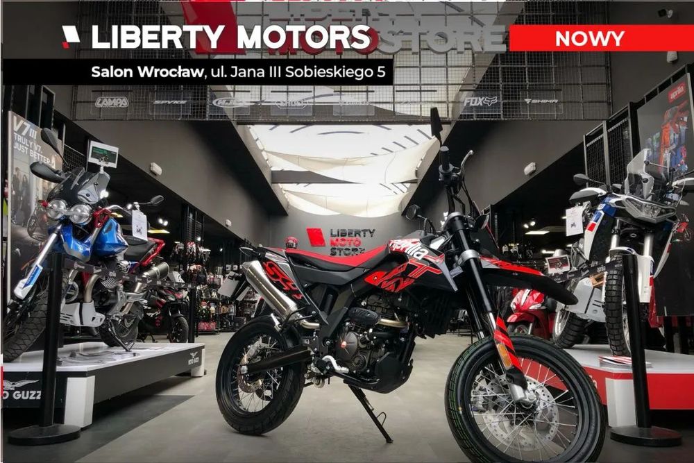 Aprilia SX 125 rocznik 2025// LIBERTY MOTORS Wrocław /