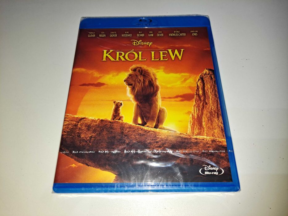 Disney Król Lew [Nowa, Polskie Wydanie] Film Blu-Ray