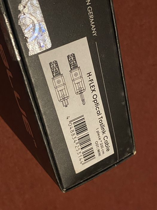 Cabo audio otico digital Hi FI Toslink Viablue