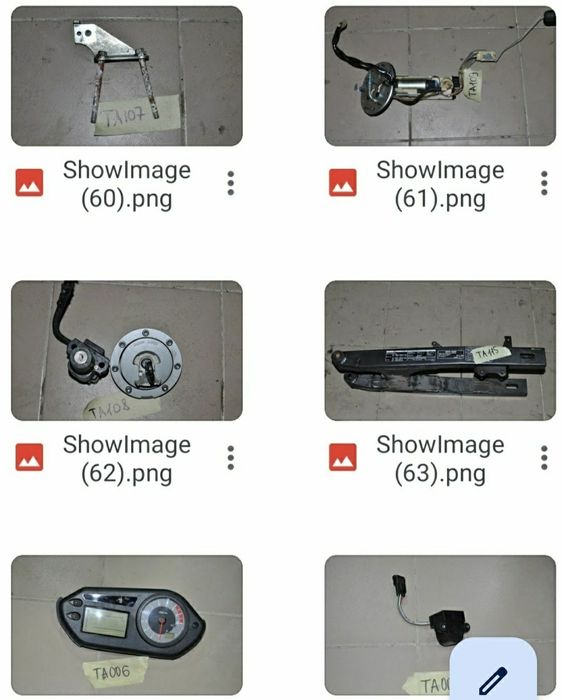 Honda Transalp XL650 01-06, крило переднє, запчастини