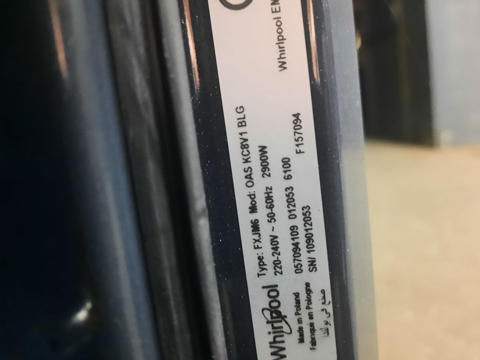 Духовка електрическая Whirpool OAS KC8V1 BLG