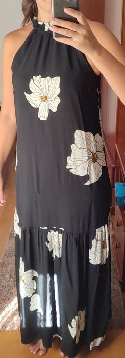 Vestido comprido marca Oslo
