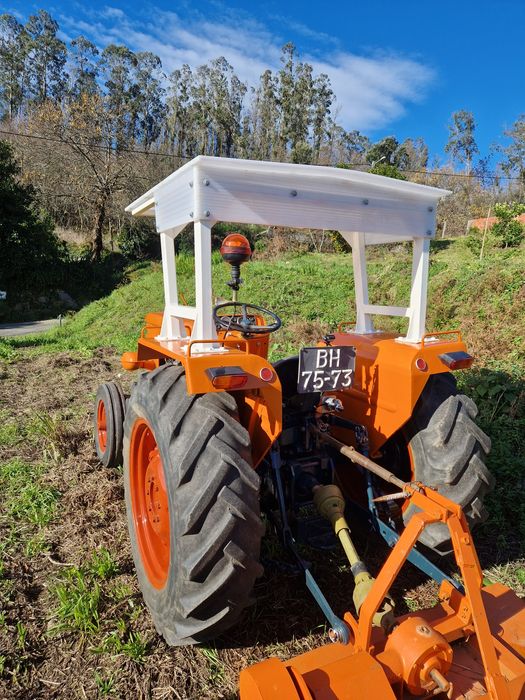 Trator Fiat 450 restaurado