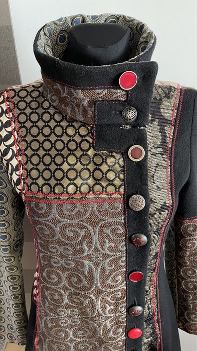 płaszcz Desigual jesienny rozm 38