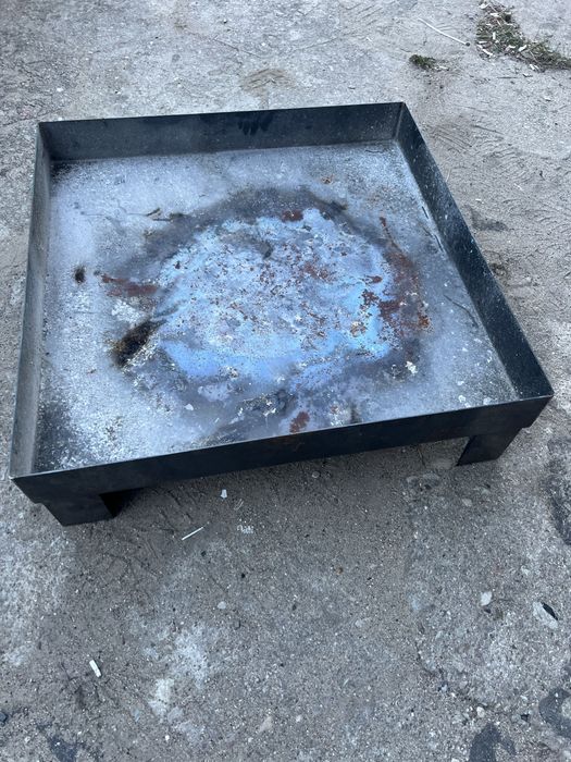 Palenisko ogrodowe stalowe na ognisko 80x80