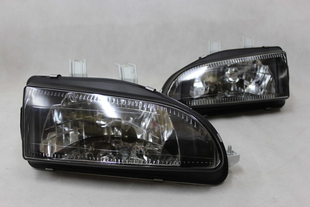Lampy przednie przód HONDA CIVIC 5 V 91-95 EG EH EJ 2D/3D Black NOWE