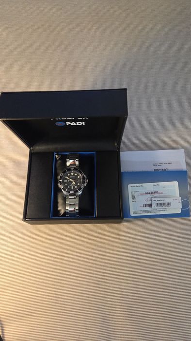 Relógio Seiko Solar Prospex SNE551P1