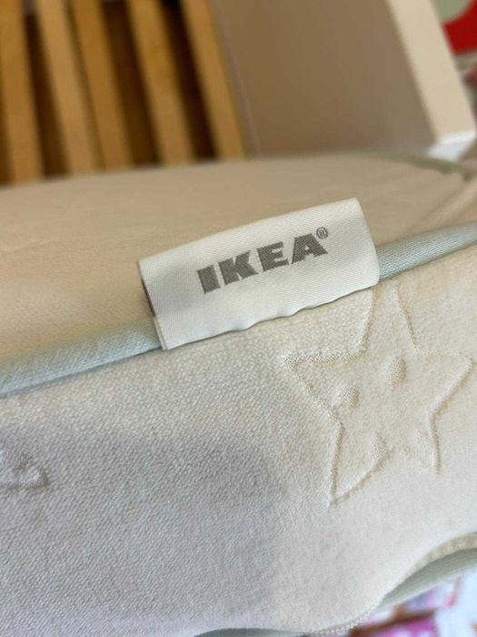 Cama infantil extensível IKEA SUNDVIK + colchão VYSSA + estrado LURÖY