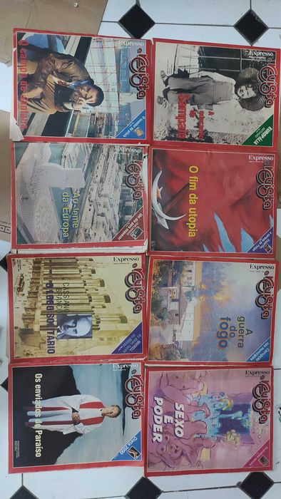 Lote 36 Revista Expresso - Anos 80 e 90