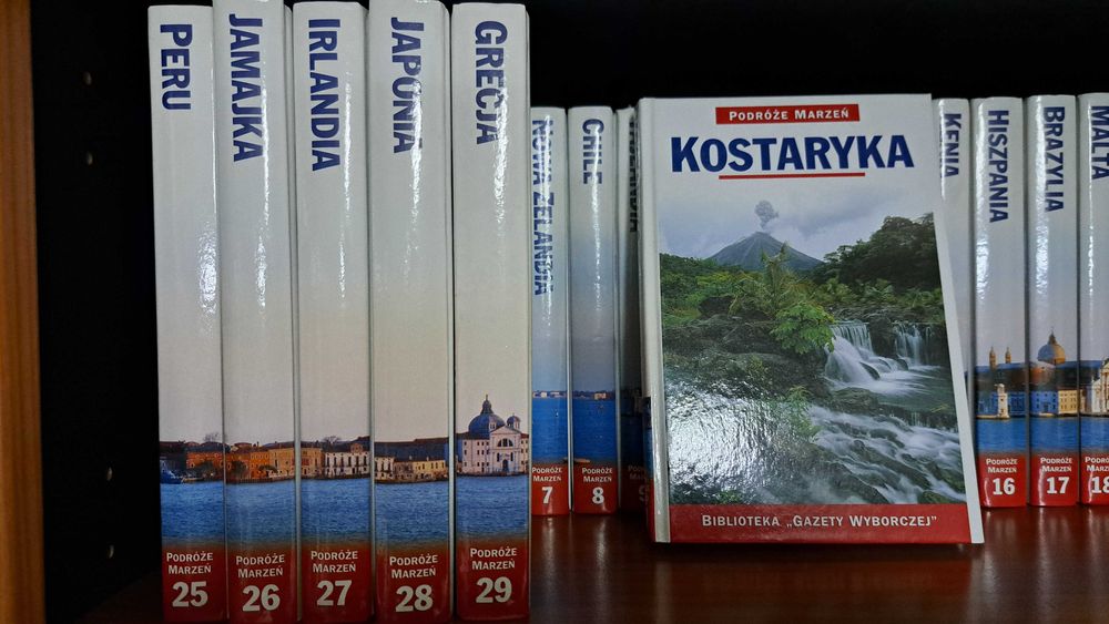 Podróże marzeń, komplet 30 tomów
