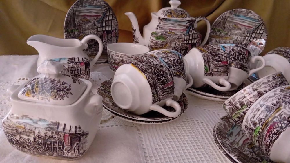 Serviço de chá porcelana inglesa