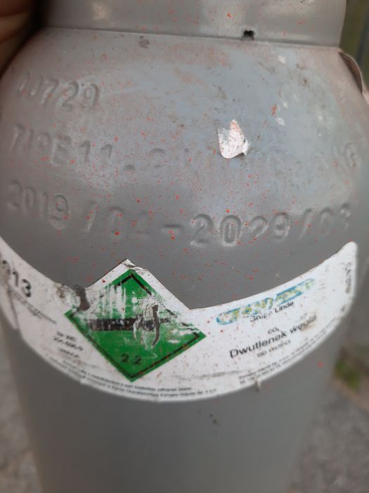 Butla co2 5kg pełna