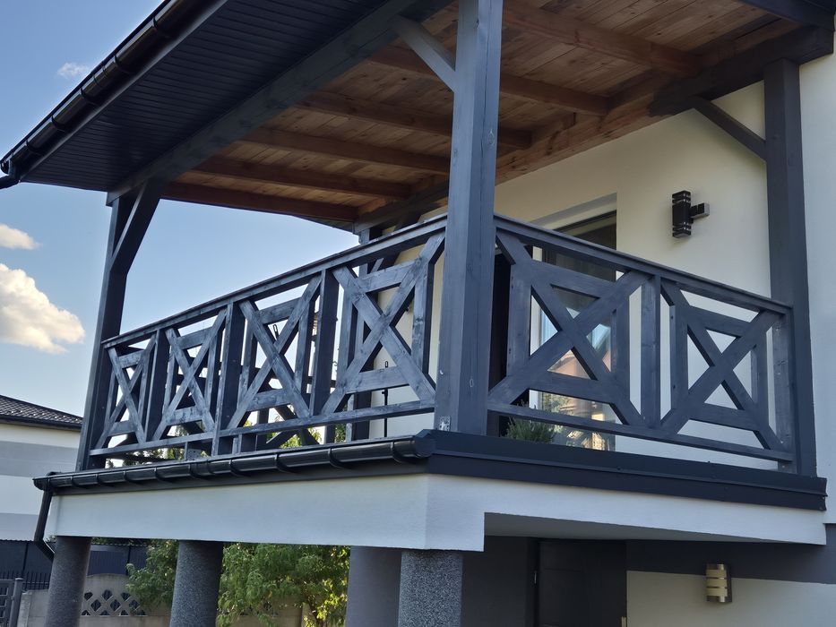 Balustrady drewniane