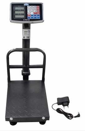 Balança digital de plataforma com LED, 150 kg - Dobrável REF: S-90124