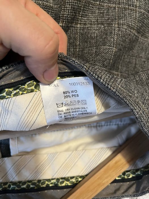 Spodnie wełniane męskie stan bdb