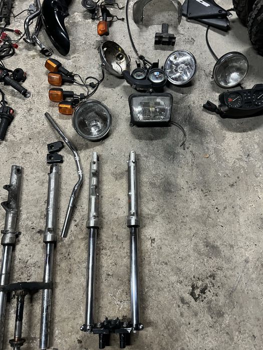 Honda CB 500 częsci licznik lampa kufer gmole lagi zbiornik