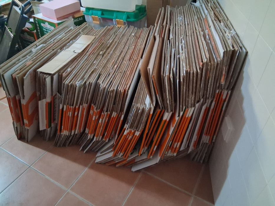 Caixas papelão  para mudanças 80 usadas