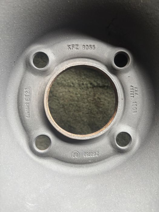 4x108 CITROEN PEUGEOT 6Jx15 ET23 felgi stalowe