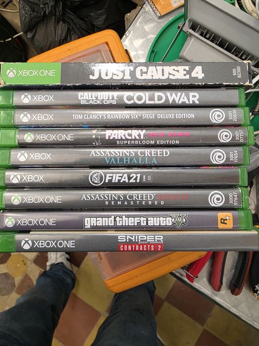 Jogos Xbox one em ótimo estado