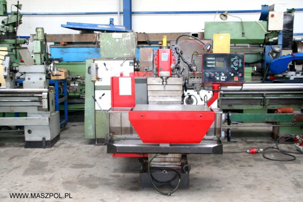 Frezarka uniwersalna - EMCO FB - 4 - ODCZYTY - IDEALNY STAN -FILM