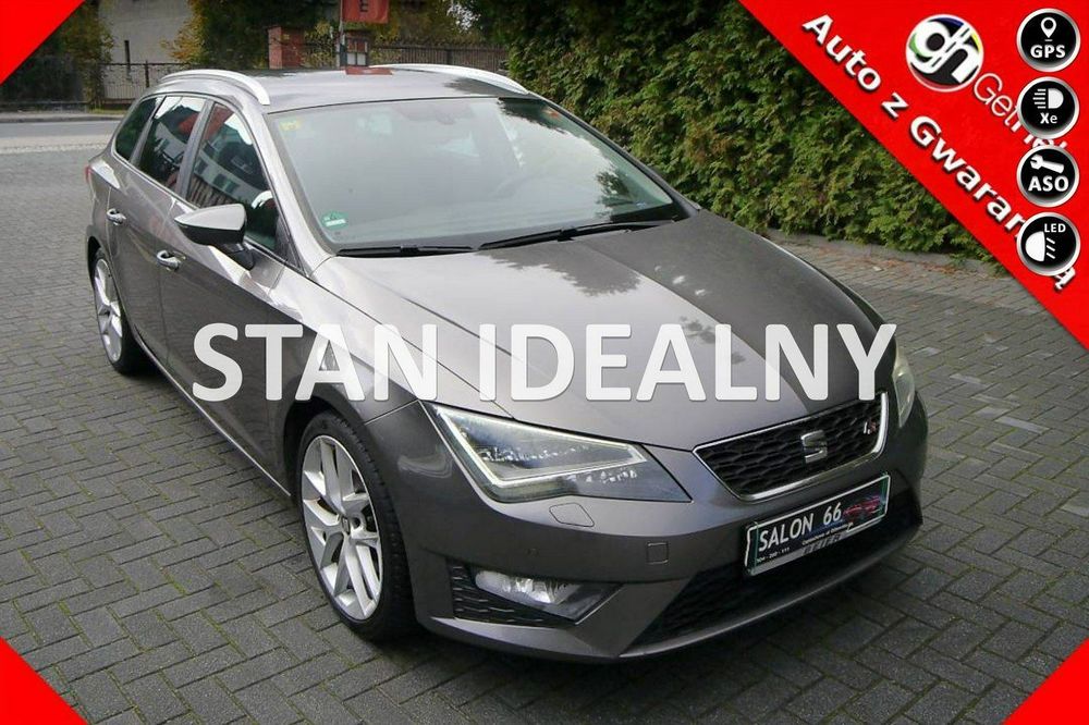 Seat Leon FR led xenon Navi Stan b.dobry bezwypadkowy Gwarancja 12mc z Niemiec