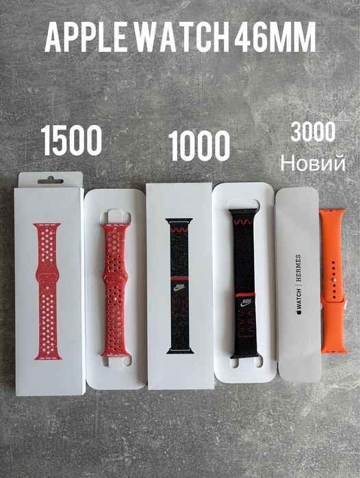 Оригінальні ремінці Apple Watch